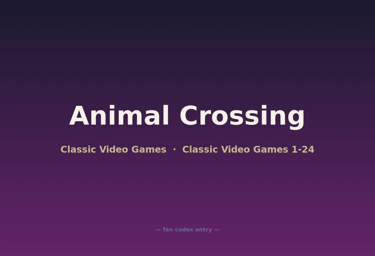 Animal Crossing